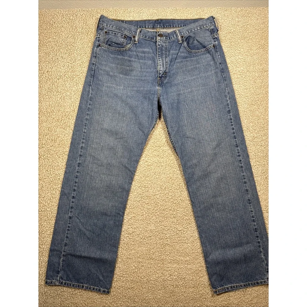Levis Jeans Mens 36x32 Blue 569 Loose Relaxed Casual Classic Western Baggy